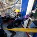 Emergency rescue technician Lee Root grabs a rope to level the rescue basket on Sunday. Daniel Brenner I AnnArbor.com